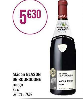 mâcon blason de bourgogne rouge