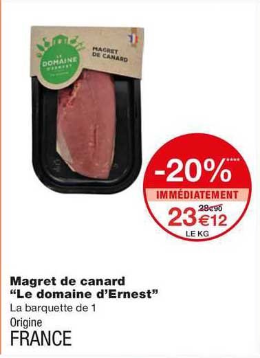 magret de canard "le domaine d'ernest"