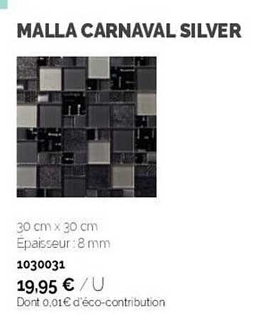 malla carnaval silver