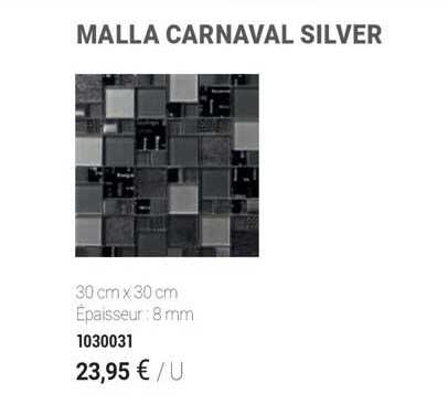 malla carnaval silver