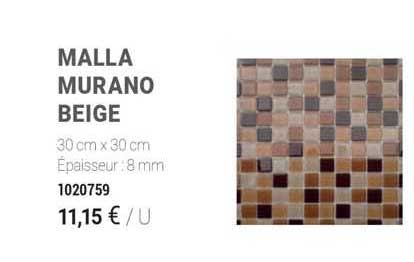 malla murano beige