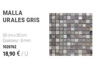 malla urales gris