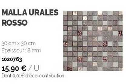 malla urales rosso