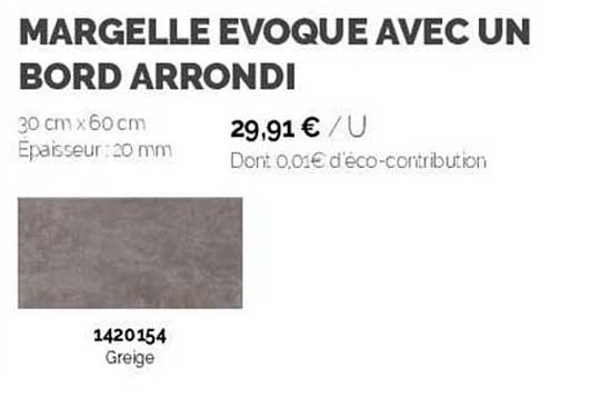 Margelle Evoque Avec Un Bord Arrondi