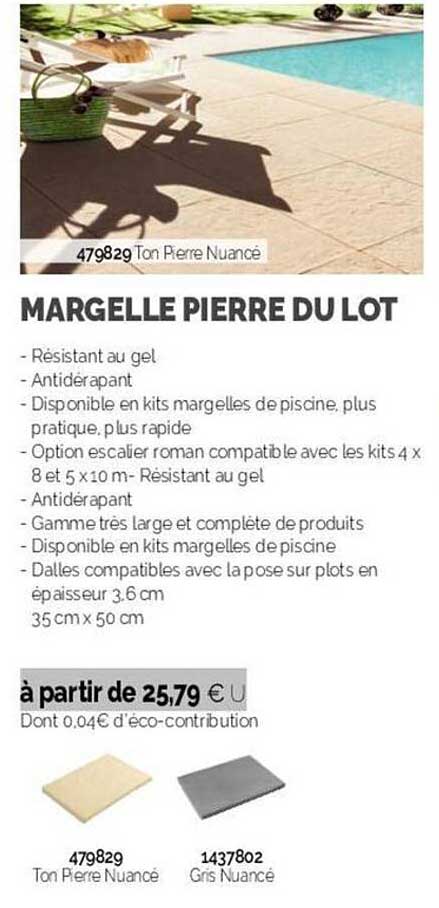 margelle pierre du lot