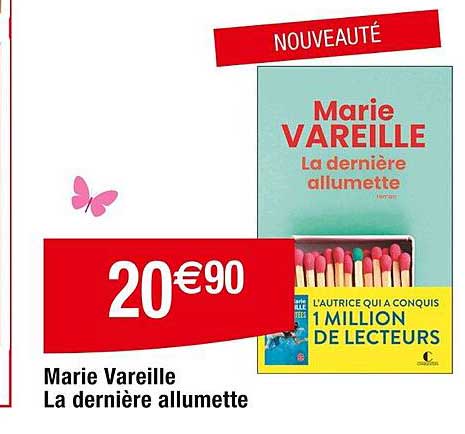 marie vareille la dernière allumette