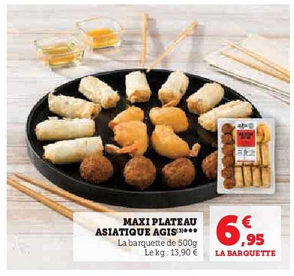 maxi plateau asiatique agis