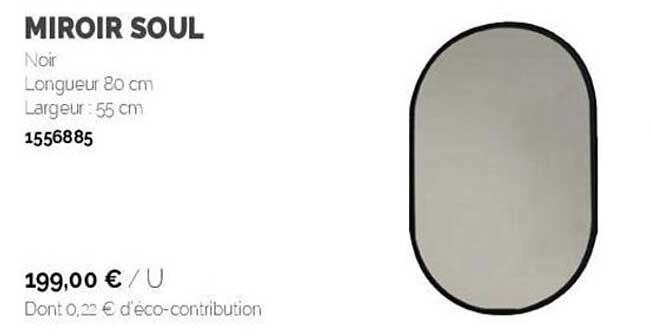 miroir soul noir