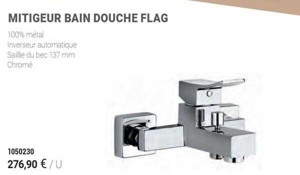 mitigeur bain douche flag