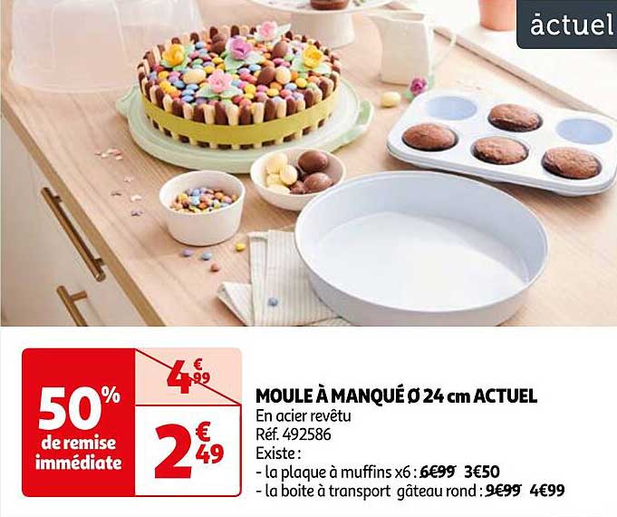 moule à manqué ø 24 cm actuel