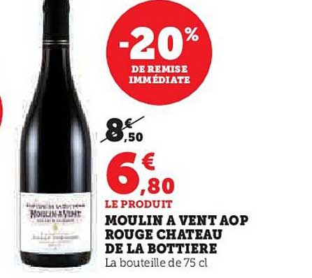 moulin a vent aop rouge chateau de la bottiere