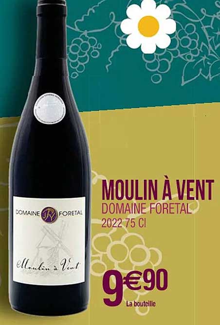 moulin à vent domaine foretal 2022