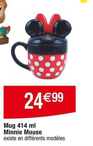 mug 414 ml minnie mouse