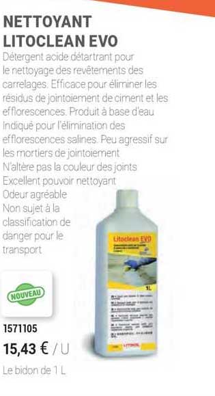 Nettoyant Litoclean Evo