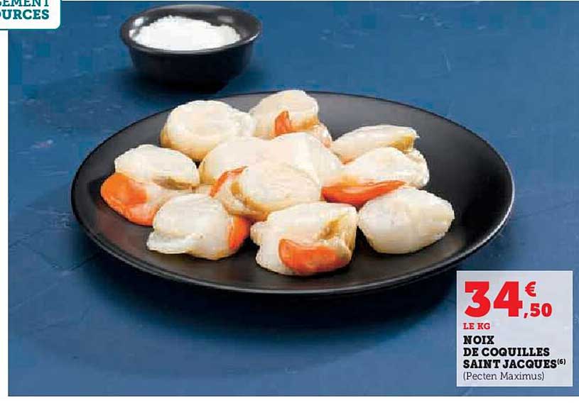 noix de coquilles saint jacques