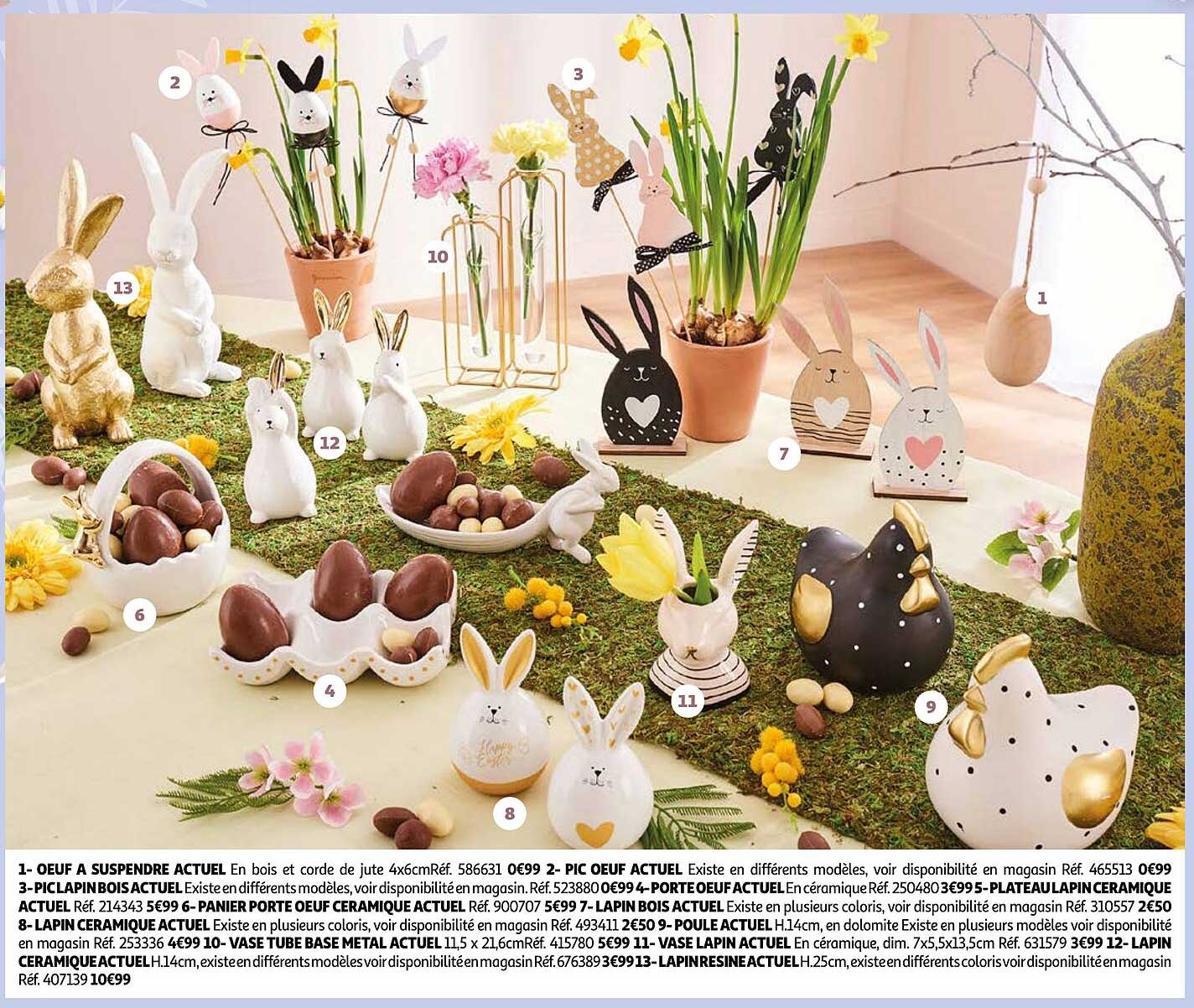 œuf à suspendre actuel, pic œuf actuel, piclapin bois actuel, porte œuf actuel, plateau lapin céramique actuel, panier porte œuf actuel, lapin bois actuel, lapin céramique actuel, poule actuel, vase