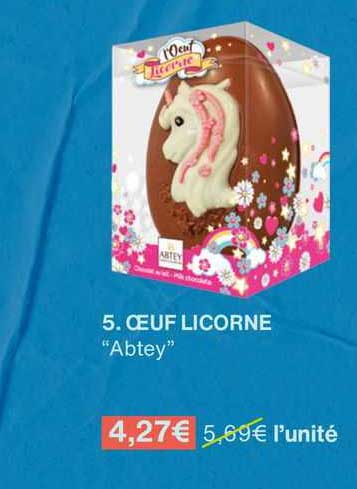 œuf licorne "abtey"