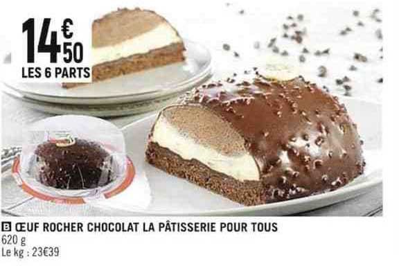 œuf Rocher Chocolat La Pâtisserie Pour Tous