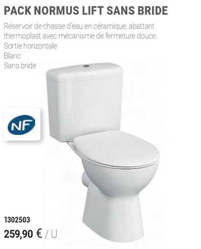 pack normus filet sans bride