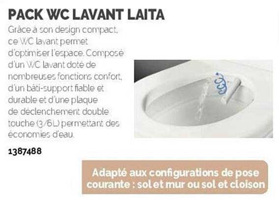 Pack Wc Lavant Laita