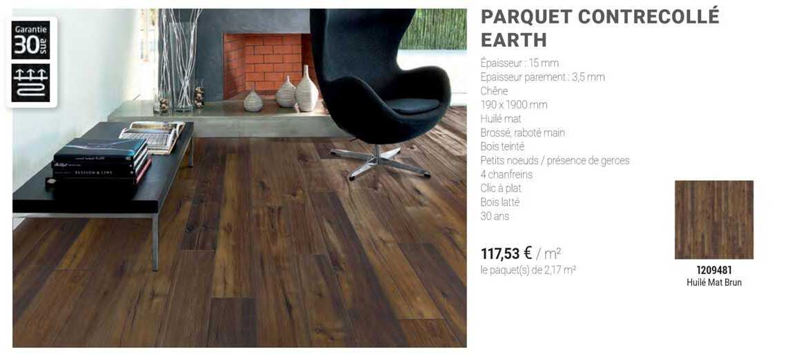 parquet contrecollé earth