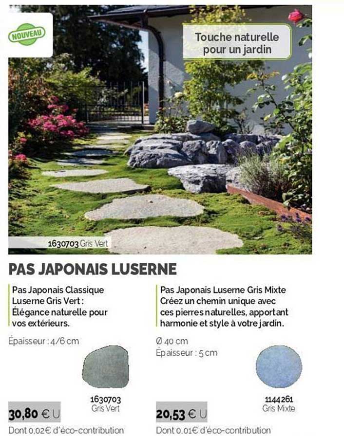 pas japonais luserne