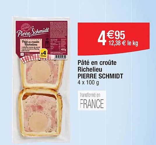 pâté en croûte richelieu pierre schmidt