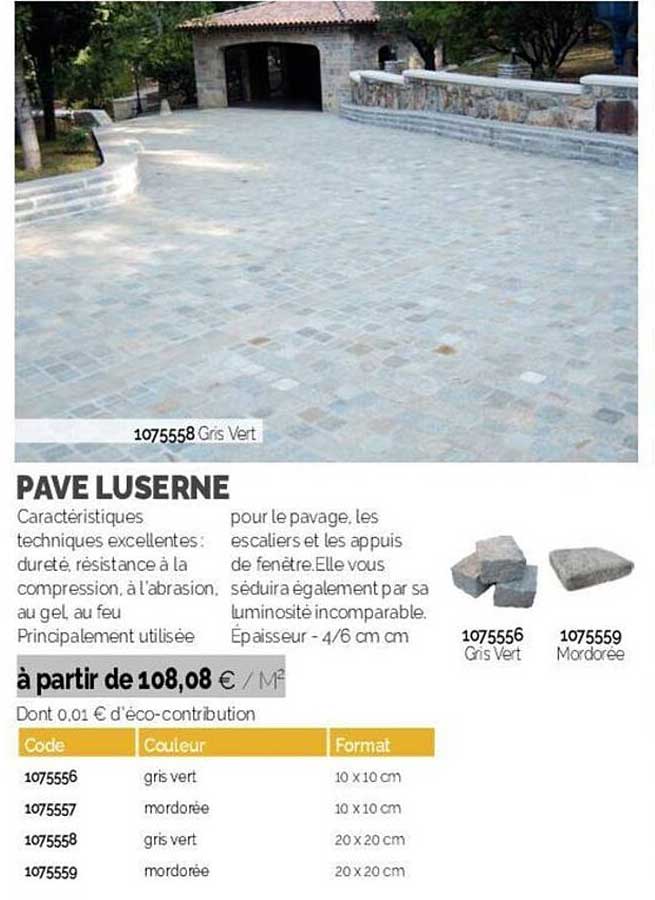 Pavé Luserne