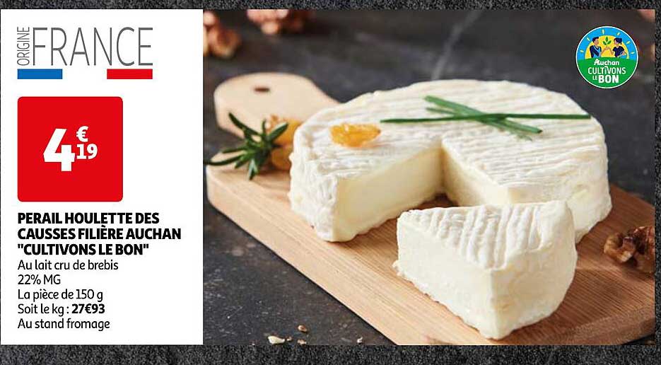 pérail houlette des causses filière auchan "cultivons le bon"