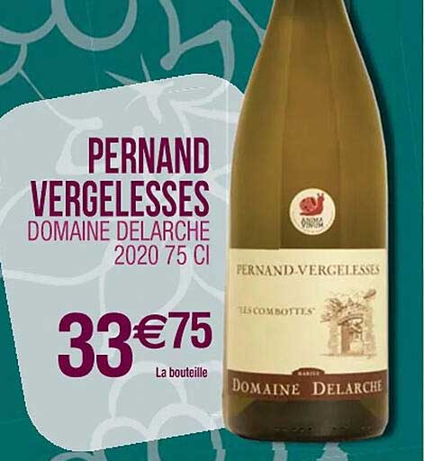 pernand vergelesses domaine delarche 2020