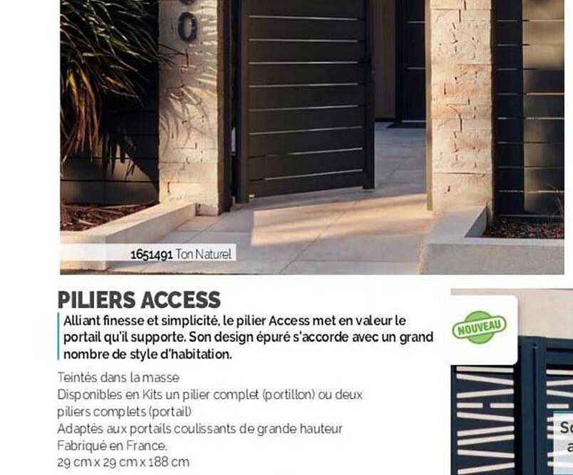 piliers access