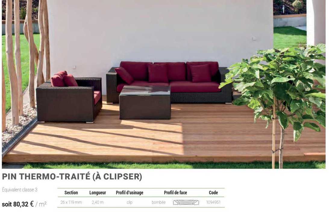 Pin Thermo-traité (à Clipser)