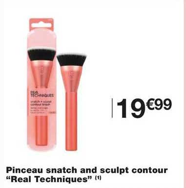 pinceau snatch and sculpt contour "real techniques"