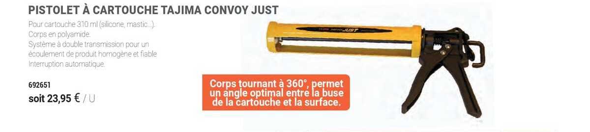 pistolet à cartouche tajima convoy just