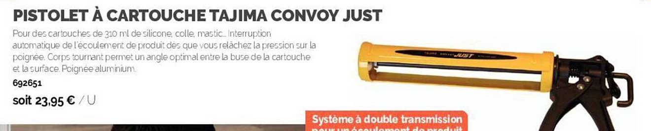 pistolet à cartouche tajima convoy just
