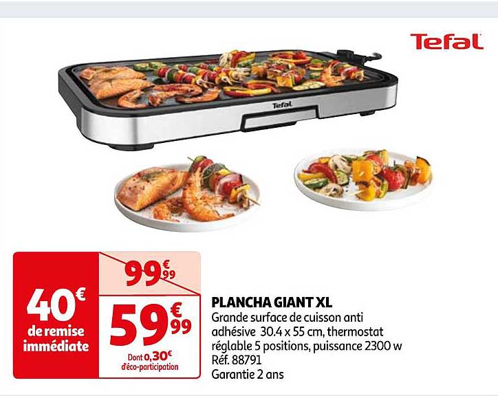 plancha giant xl