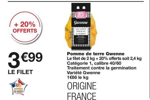 Pomme De Terre Gwenne