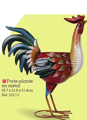 porte-plante en métal