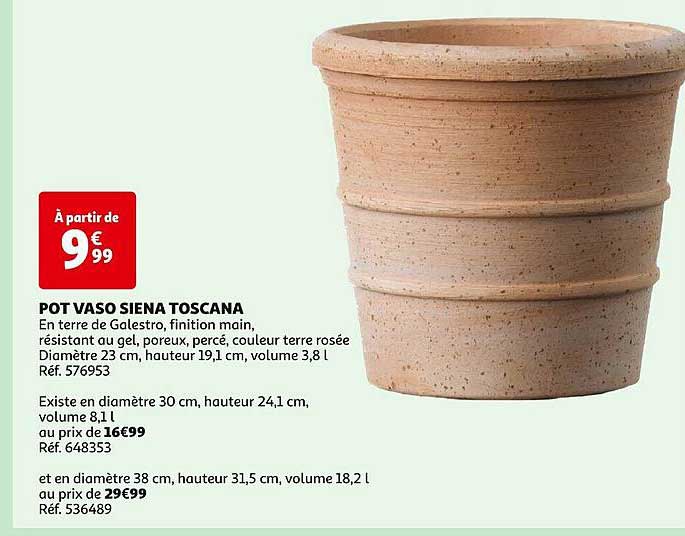 pot vaso siena toscana