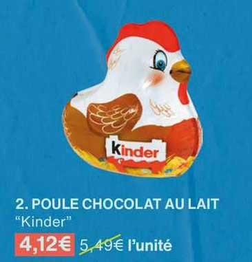 Poule Chocolat Au Lait "kinder"