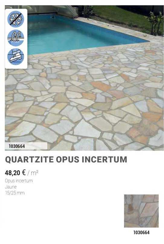 quartzite opus incertum