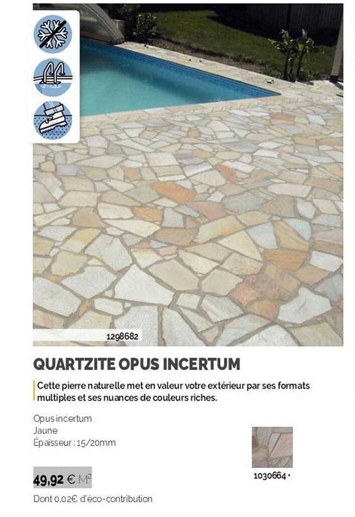 quartzite opus incertum