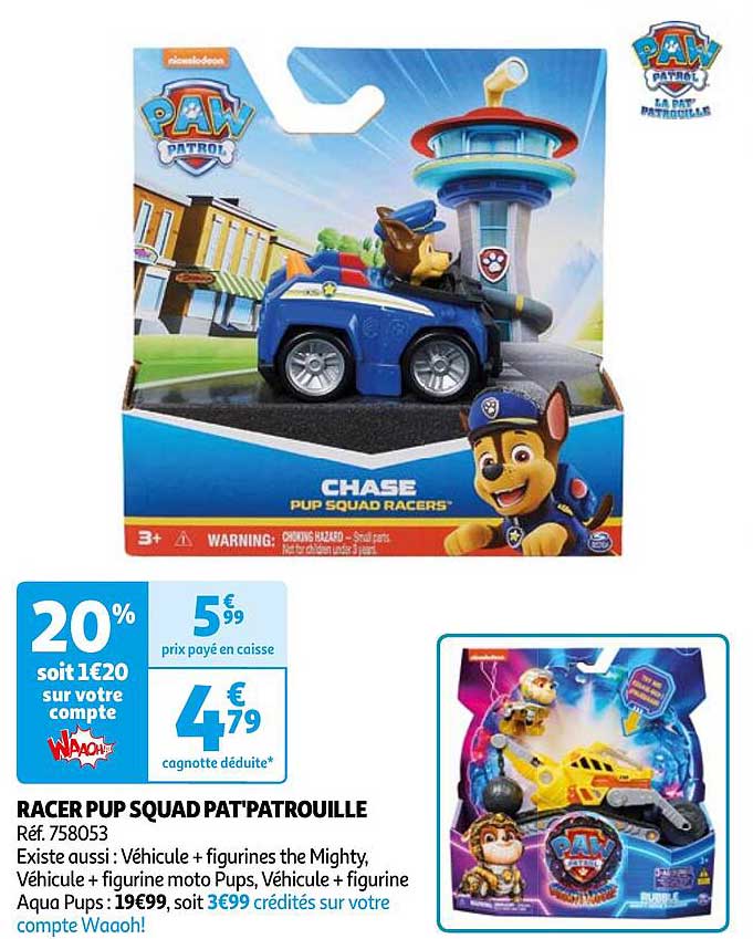 racer pup squad pat'patrouille