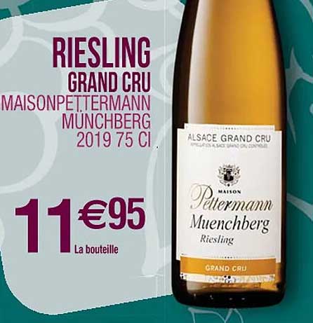riesling grand cru maison pettermann münchberg 2019 75 cl