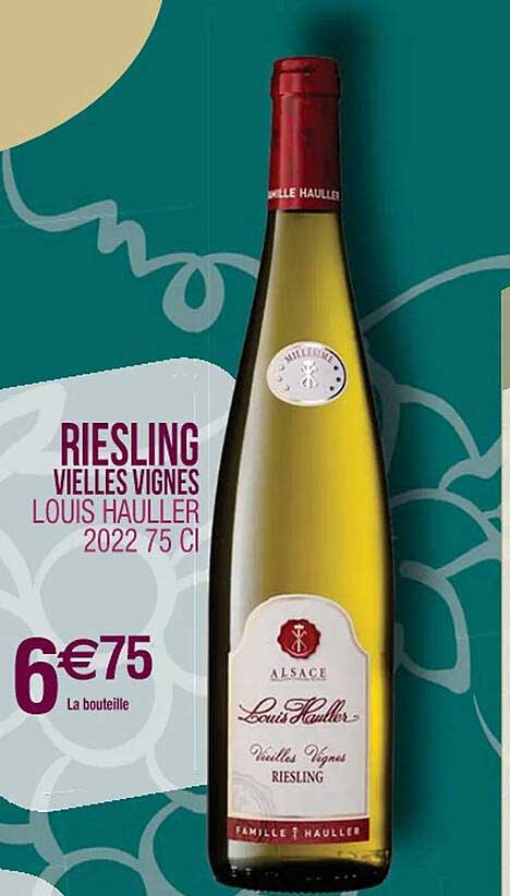 riesling vielles vignes louis hauller 2022