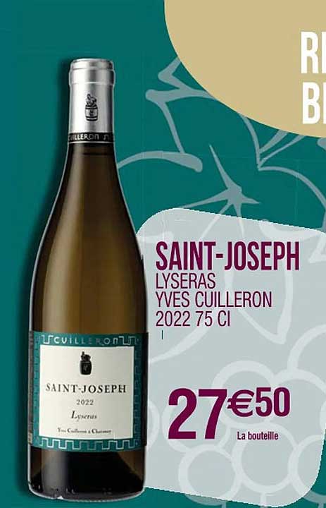 saint-joseph lyseras yves cuilleron 2022 75 cl