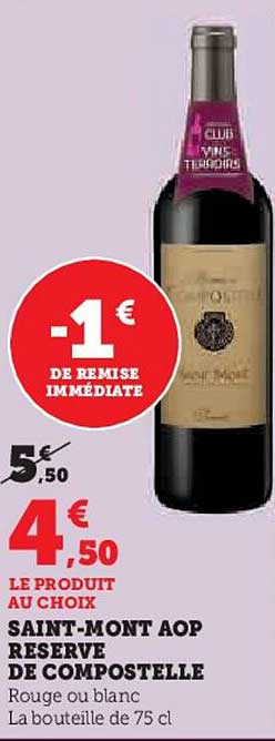 saint-mont aop réserve de compostelle