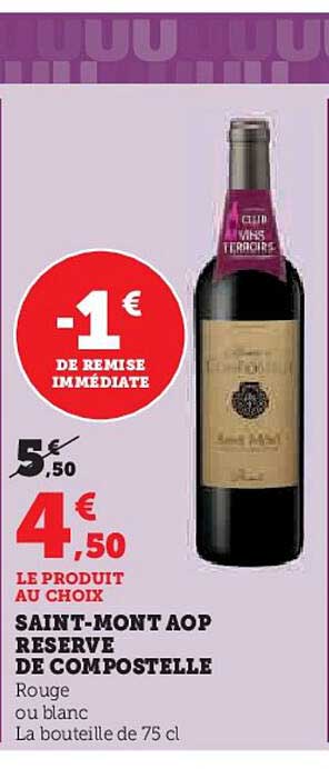 saint-mont aop réserve de compostelle