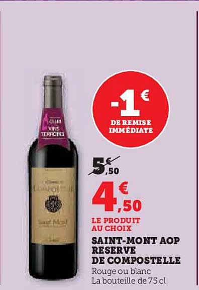 saint-mont aop reserve de compostelle