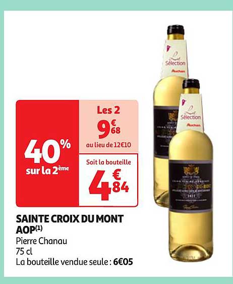 sainte croix du mont aop pierre chanau